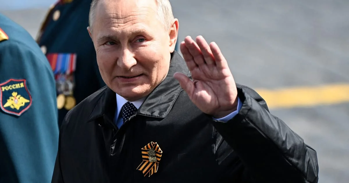 Putin Criticizes West at Low-Key Victory Day Parade.