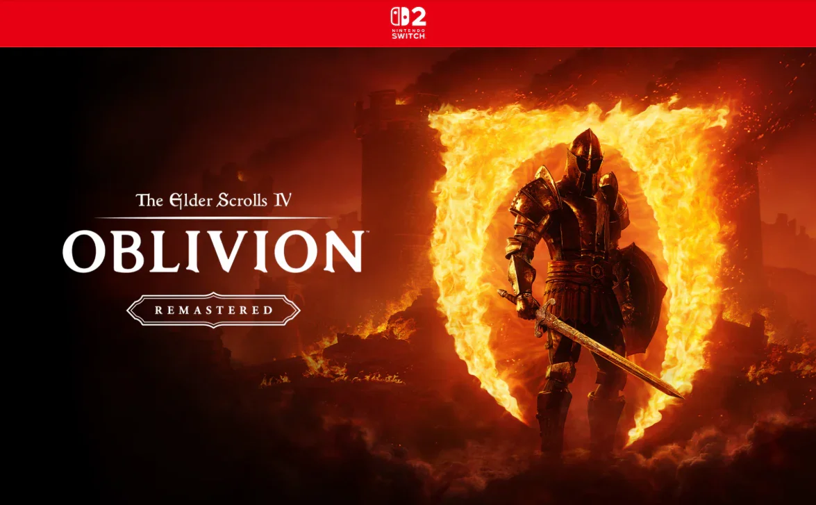 Oblivion Remastered Lands on Switch 2 in Full Cartridge Release