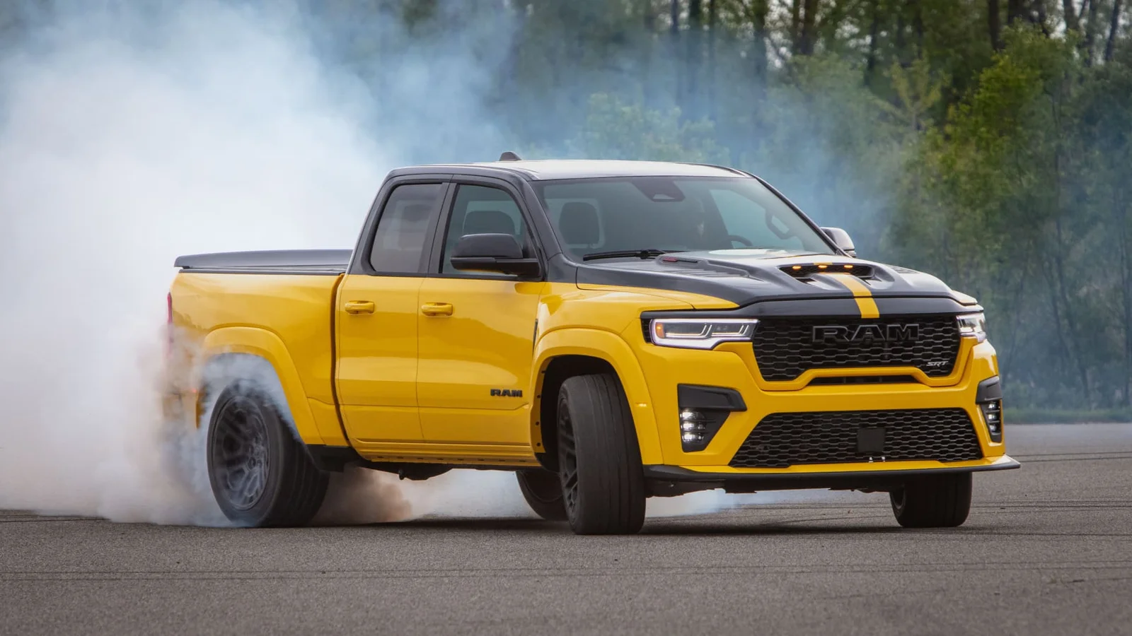 Ram bets big on muscle trucks with a 777-hp Rumble Bee and 170 mph aim