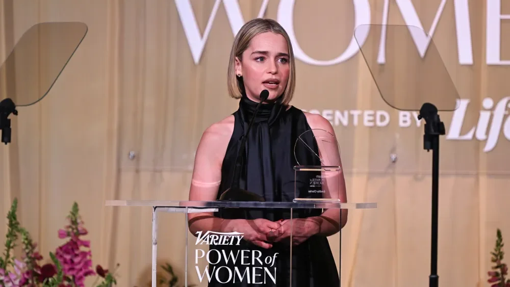 Emilia Clarke champions recovery after two brain hemorrhages