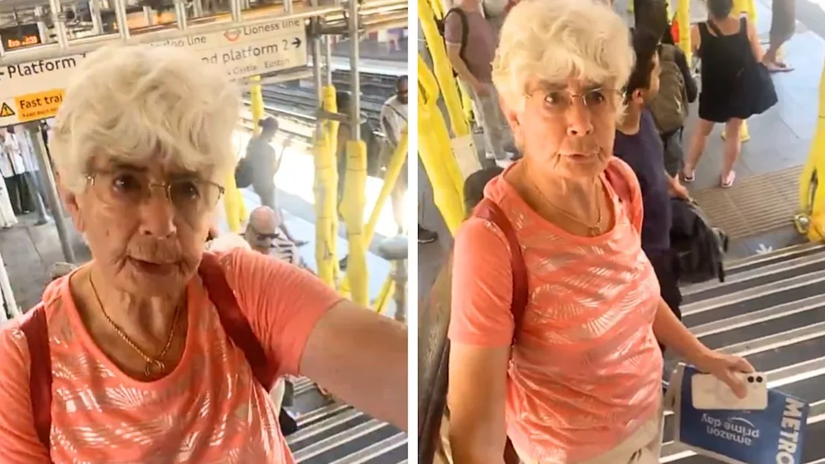 Staircase confrontation sparks online backlash over respect for the elderly