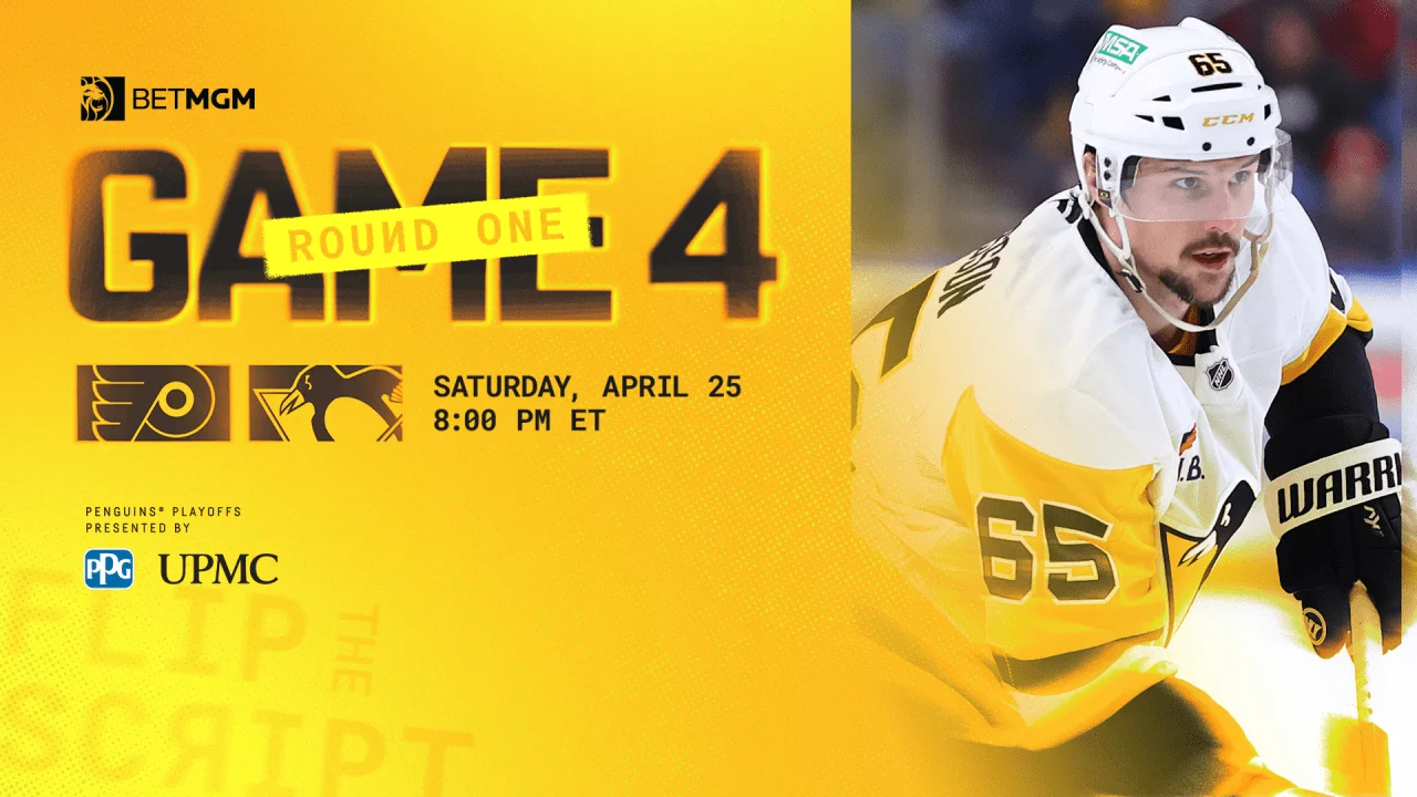 Penguins Look to Seize Game 4 in Philly