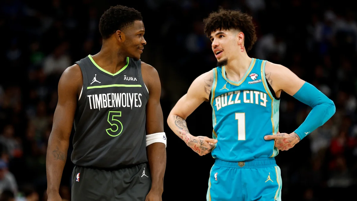 Timberwolves land LaMelo Ball to pair with Anthony Edwards in blockbuster trade
