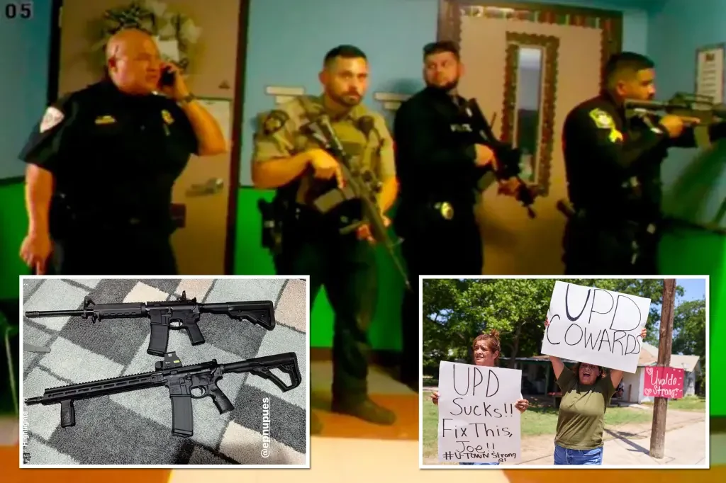 Uvalde Police Admit Fear of AR-15 Delayed Response to School Shooter