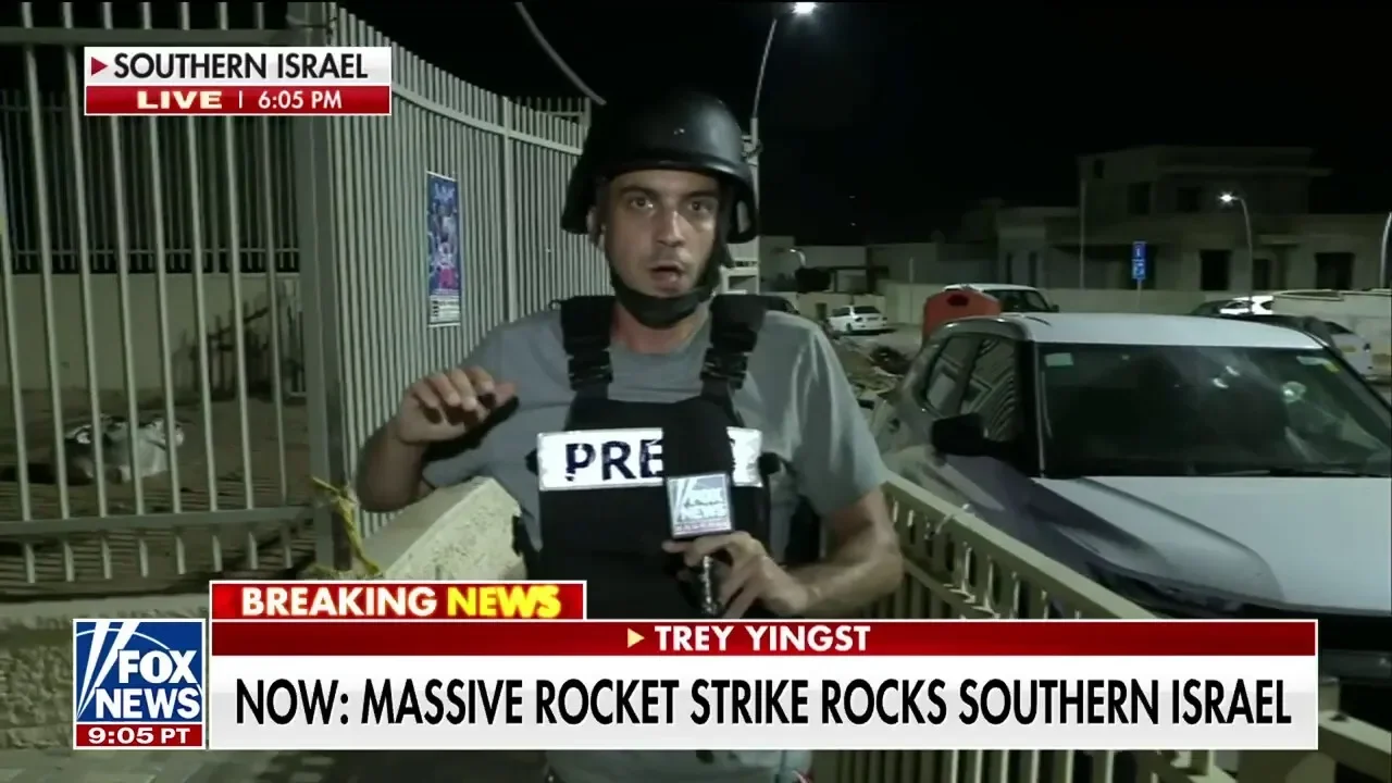 Journalists narrowly escape rocket attacks in Gaza