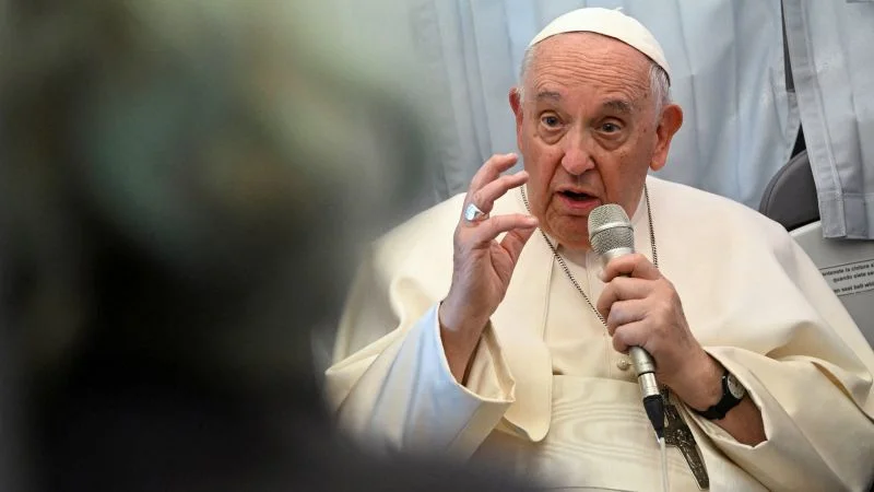 Vatican joins peace mission to end Ukraine war, says Pope Francis.