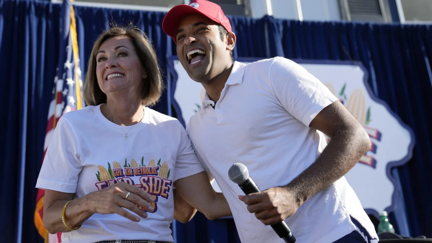 Vivek Ramaswamy's Delicate Push to Win Over Trump Supporters