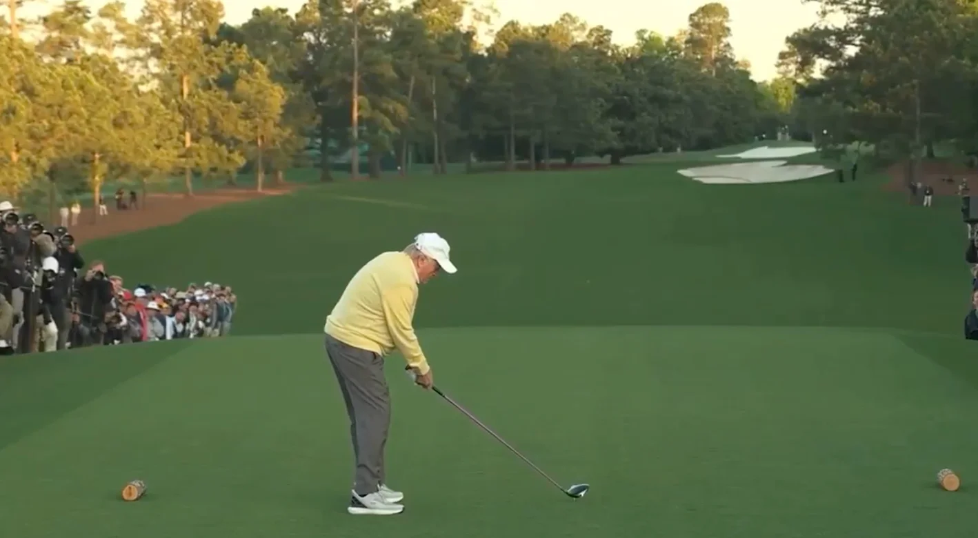Nicklaus Keeps Masters Tradition Alive with Humorous, Off-Course Tee Shot