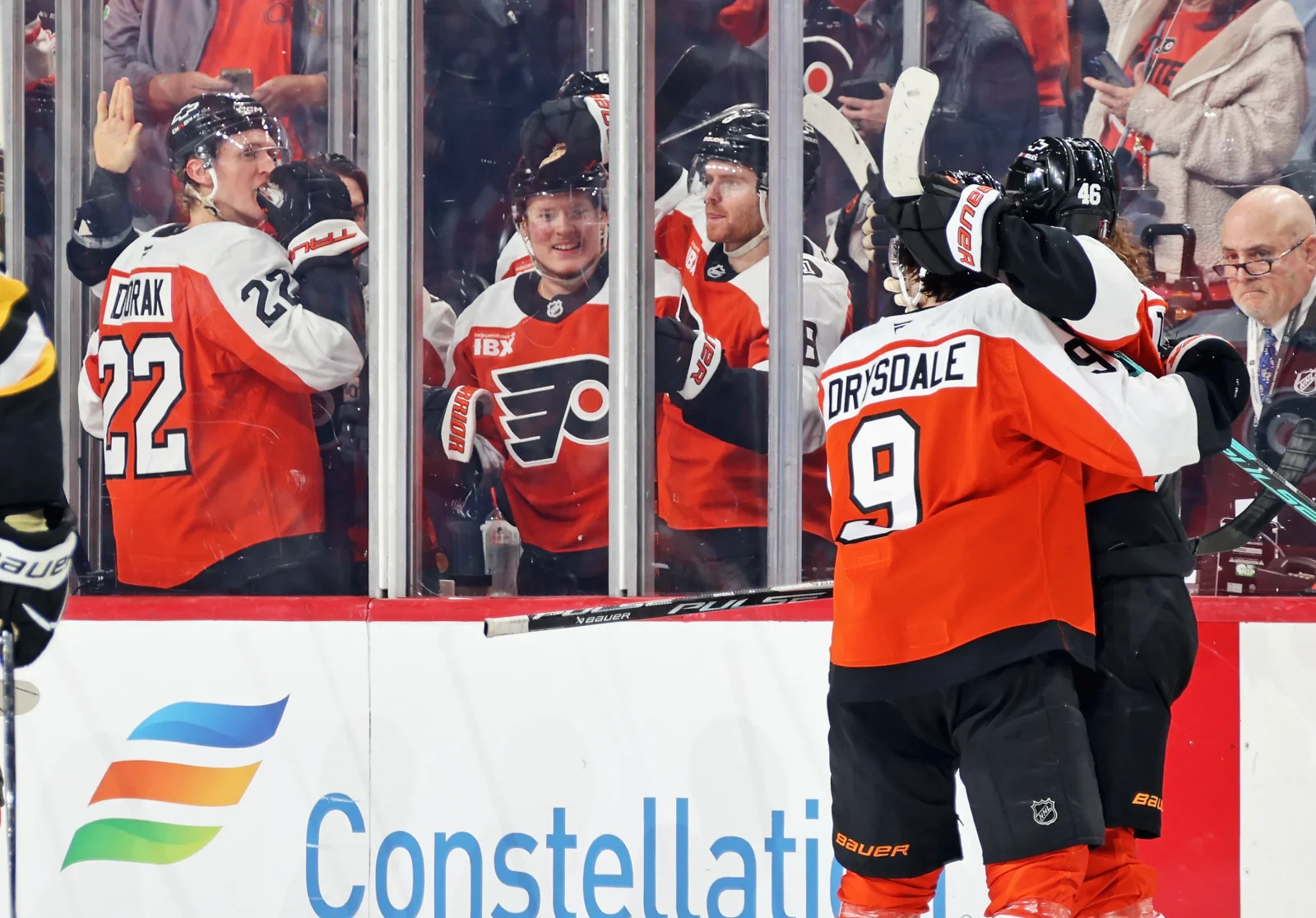 South Philly Sin Bin Steals the Spotlight as Flyers Surge to 3-0 Lead