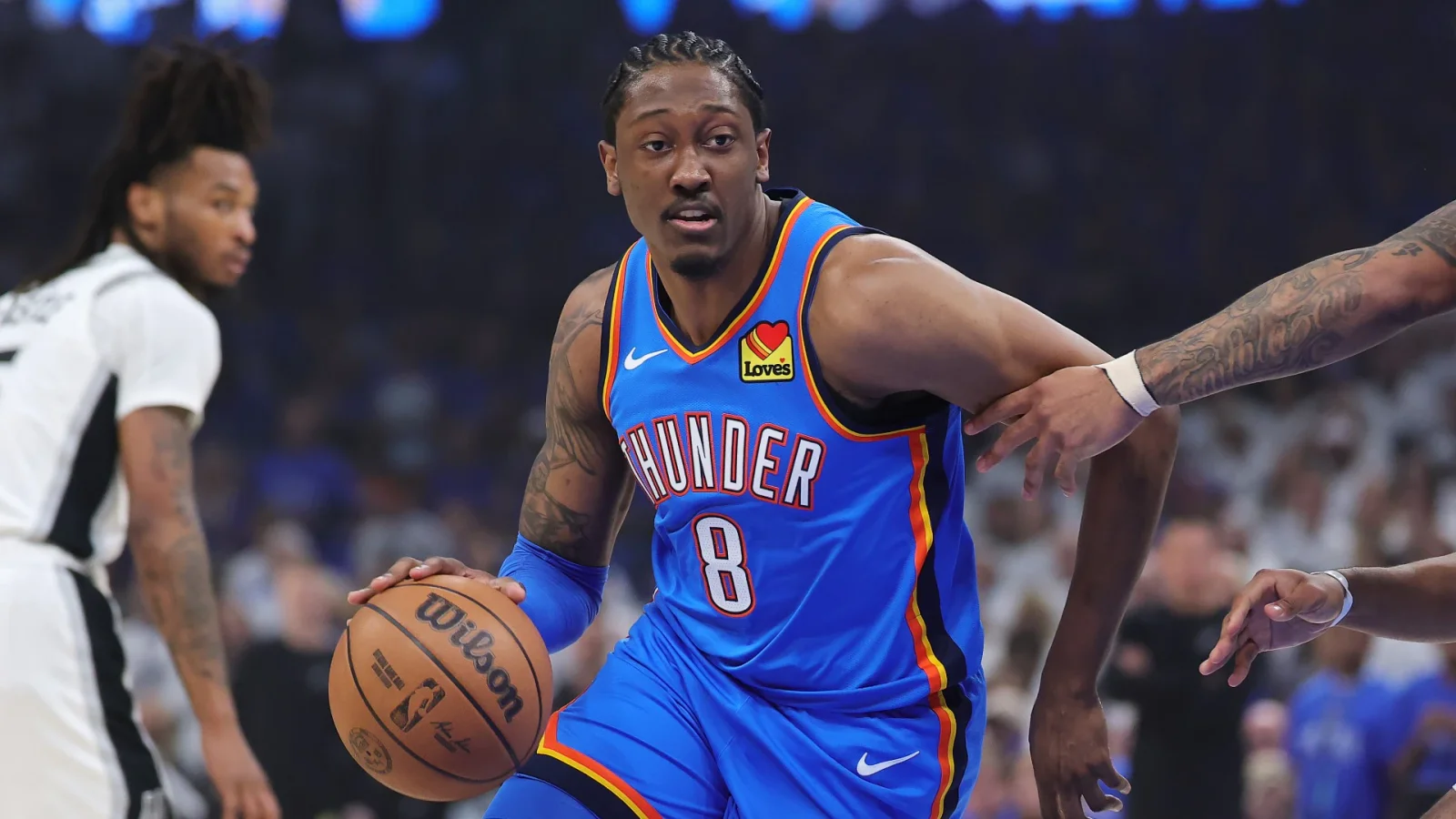 Thunder's Williams exits Game 2 with hamstring tightness in West Final