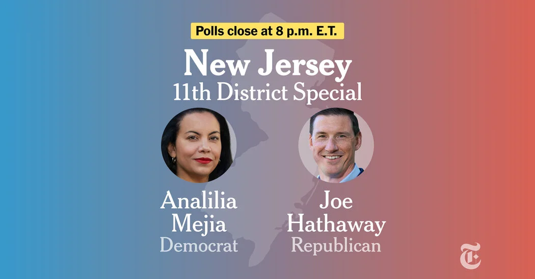 Mejia and Hathaway Vie to Fill NJ’s 11th District Seat in 2026 Special Election