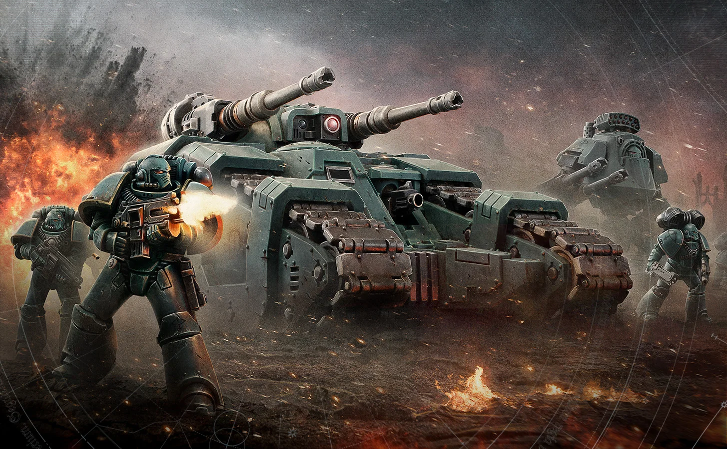 MkIV Space Marines Debut in Horus Heresy with Maximus Battle Group