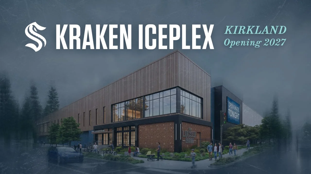 Kirkland, Kraken Unveil Plan for Two-Rink Iceplex and Community Center