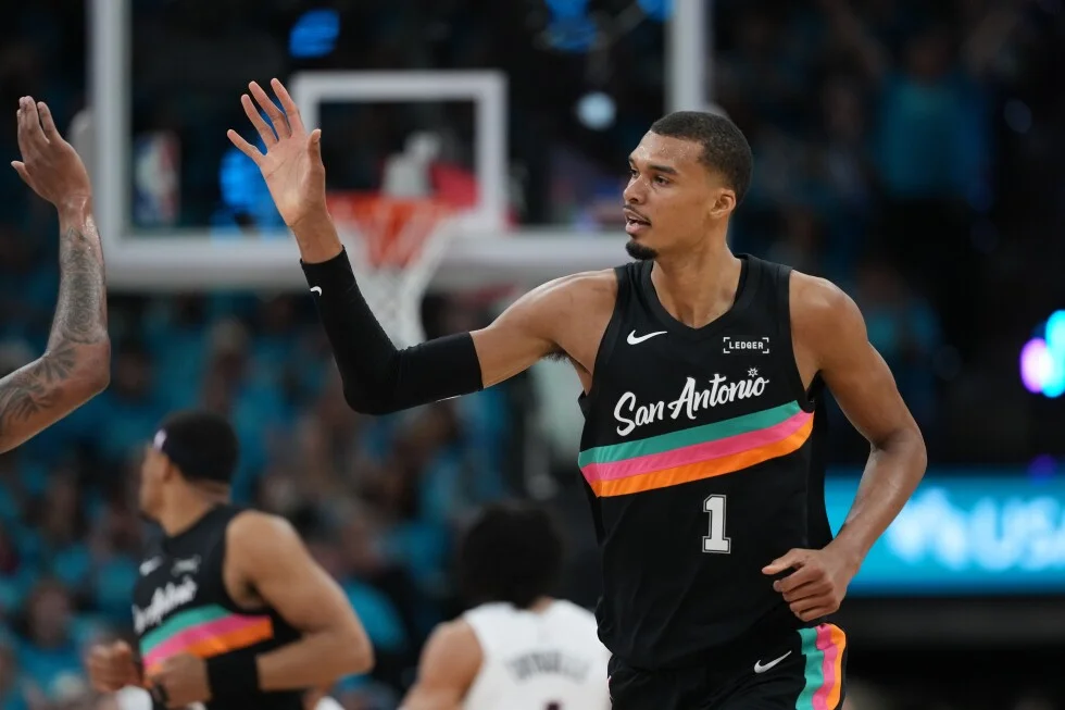 Wembanyama drops 35 as Spurs take Game 1 from Blazers