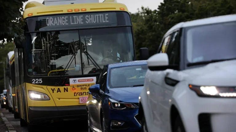 MBTA shuttle misrouted to Stoneham during Orange Line shutdown