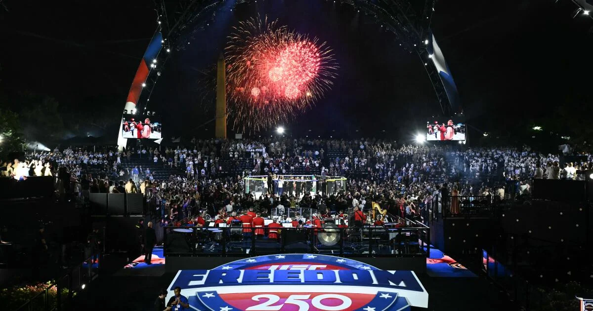 Trump’s White House UFC Bash Sparks Debate Over Propaganda and Patriotism