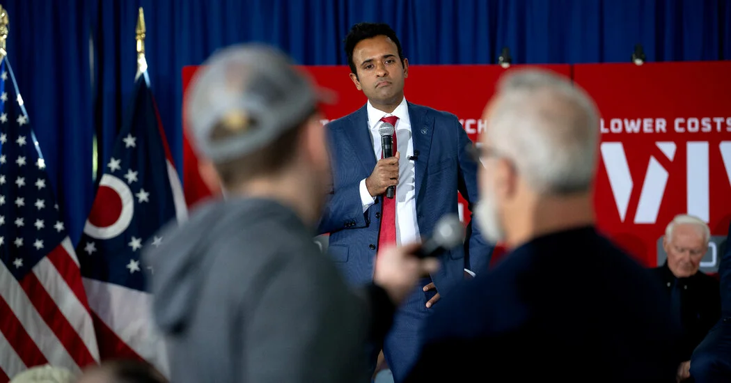 Ramaswamy Bets Big in Ohio Governor Race, Facing Mixed Voter Signals