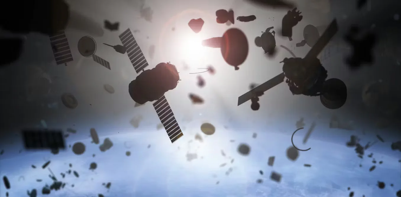 "Growing Space Junk Crisis: Lack of Responsibility for Cleanup Threatens Earth and Moon"