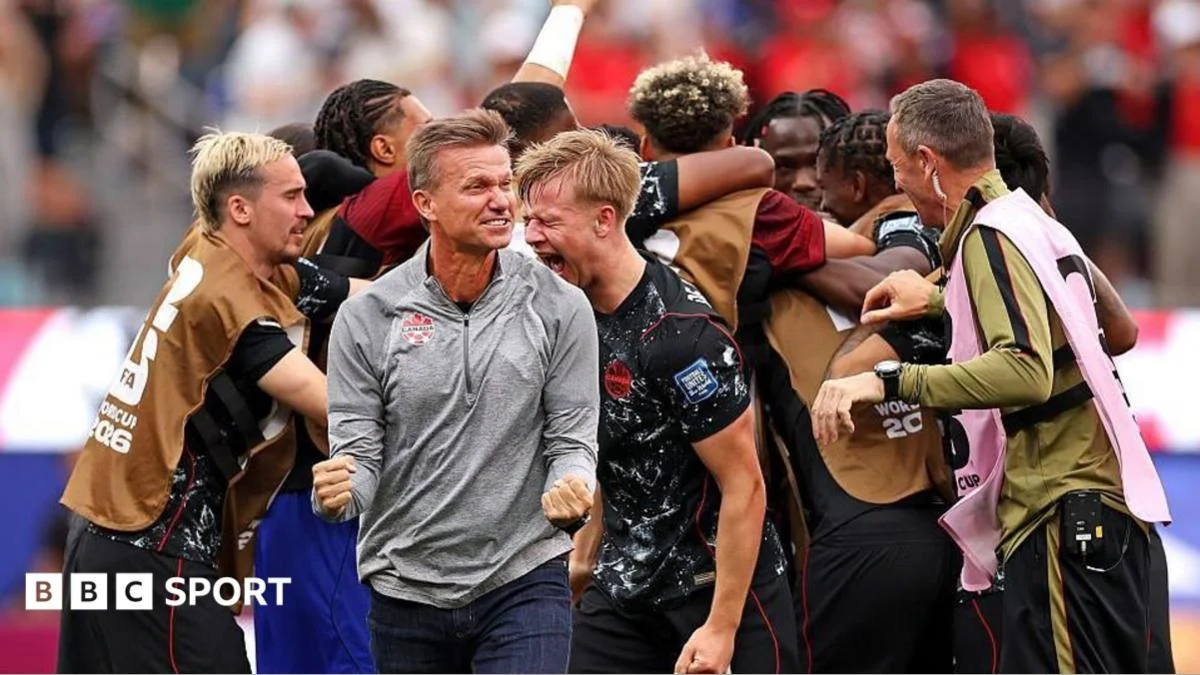 Canada's late winner sends the host nation to World Cup last 16 in historic fashion