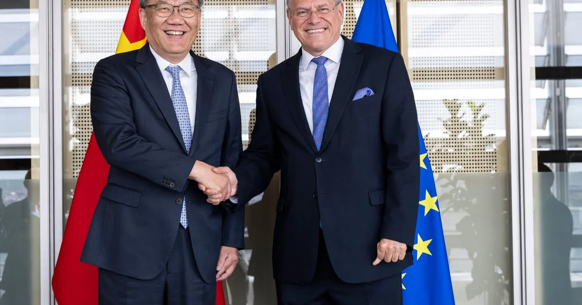 EU-China Launch High-Level Trade Dialogue to Ease Imbalances