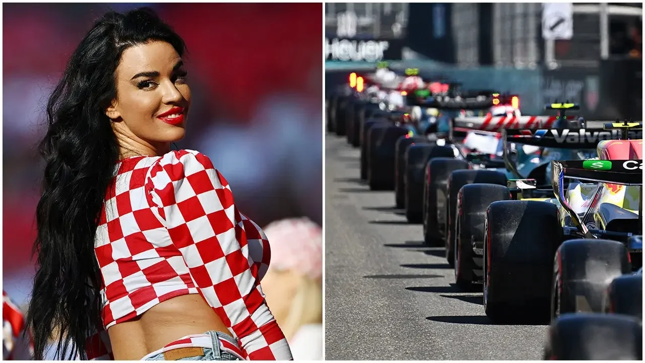 Ivana Knoll steals the camera in the F1 paddock at Miami Grand Prix