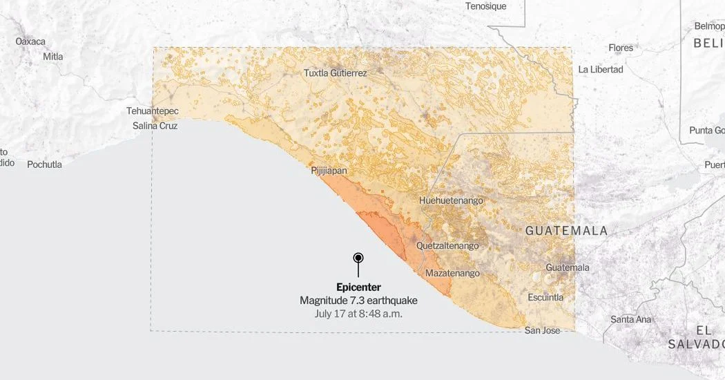Powerful 7.3-magnitude quake shakes Mexico’s Pacific coast