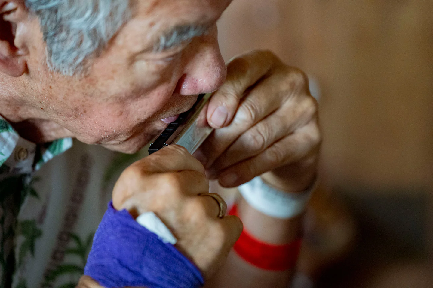 Harmonica Lessons Offer Voice Boost for Parkinson’s Patients