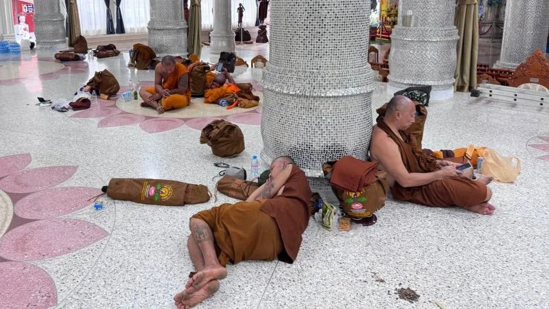 Truck crash during Thai monks’ pilgrimage leaves eight dead, a child in custody