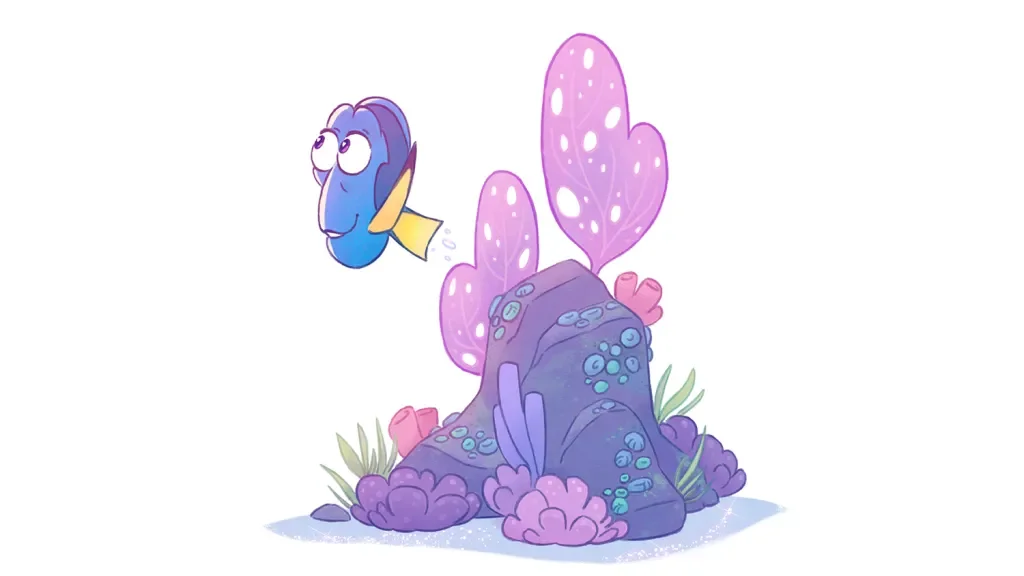 Pixar Debuts Concept Art and Footage for Loving Dory at Annecy