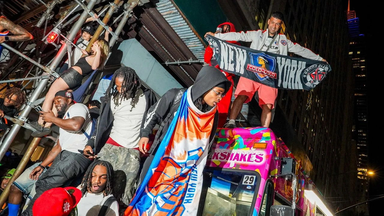 21 detained as chaos erupts at Bryant Park NBA Finals watch party