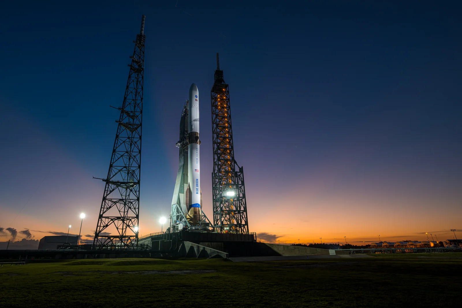 Blue Origin's New Glenn Explodes on Cape Canaveral Pad, Halting Launch Plans