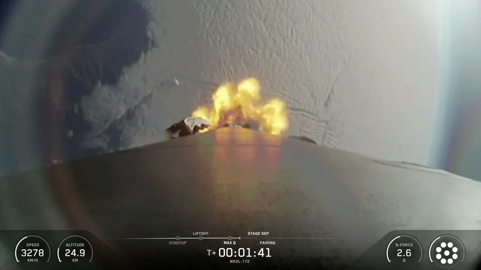SpaceX launches covert US spy satellites into orbit from California