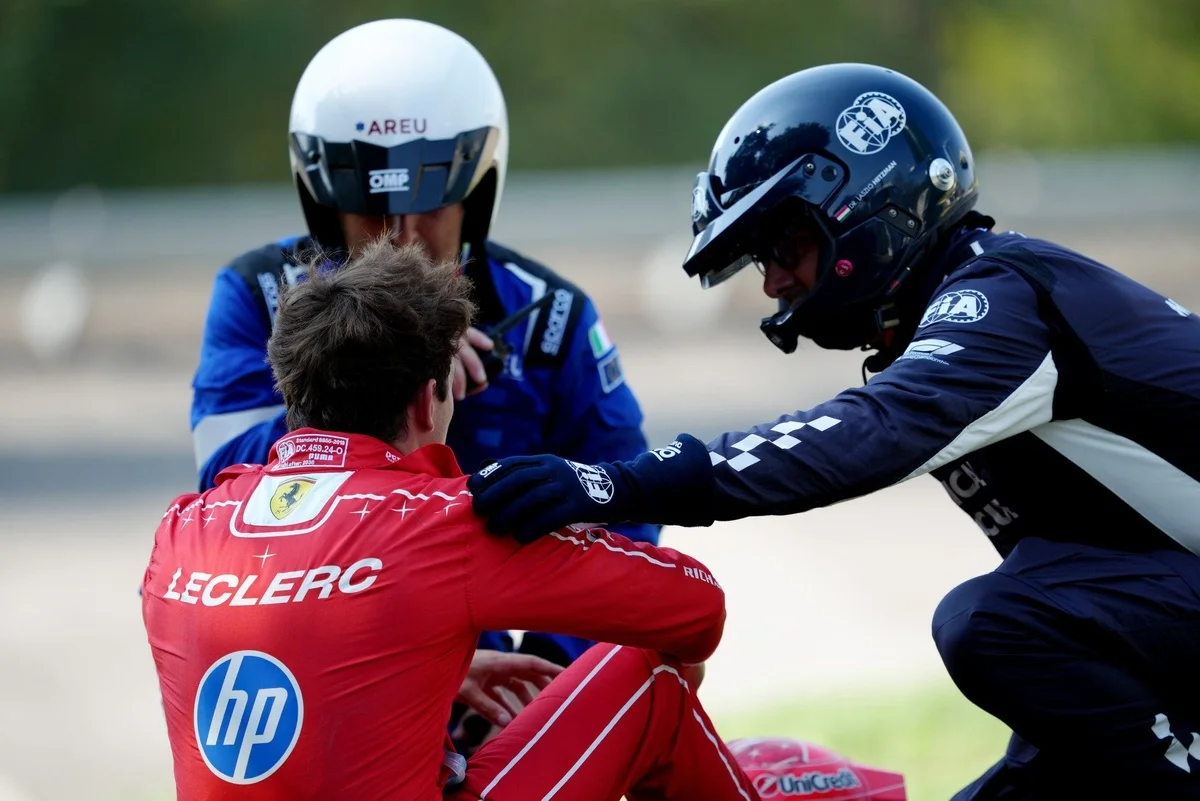 Leclerc to undergo further checks after Monza crash ahead of Madrid GP
