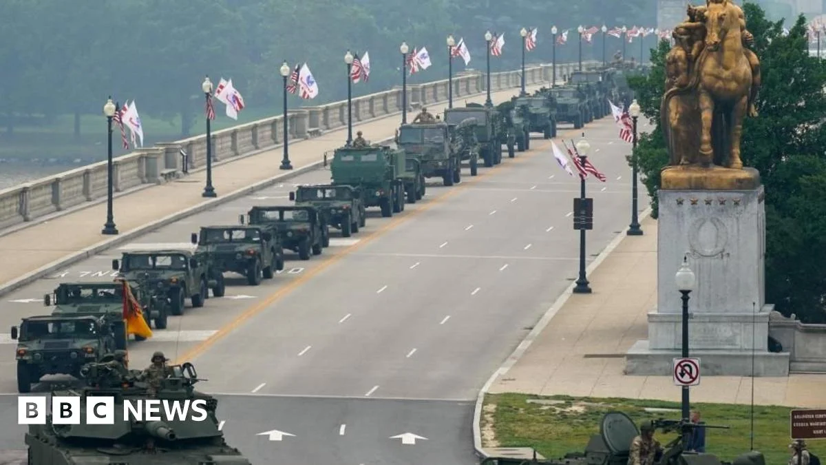 Trump Launches Nationwide Military Parade Amid Protests and Celebrations