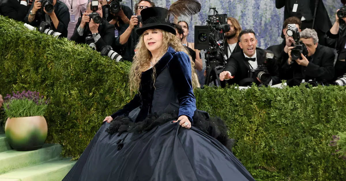 Stevie Nicks Opens Up About Body Image After Met Gala Debut