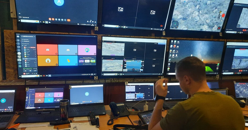 Ukraine's Hidden Hub Directs Soldiers to Victory Against Russia's Aggression.