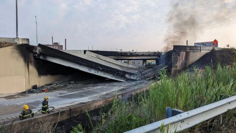 Assessing the Economic and Human Impact of the I-95 Collapse in Philadelphia.