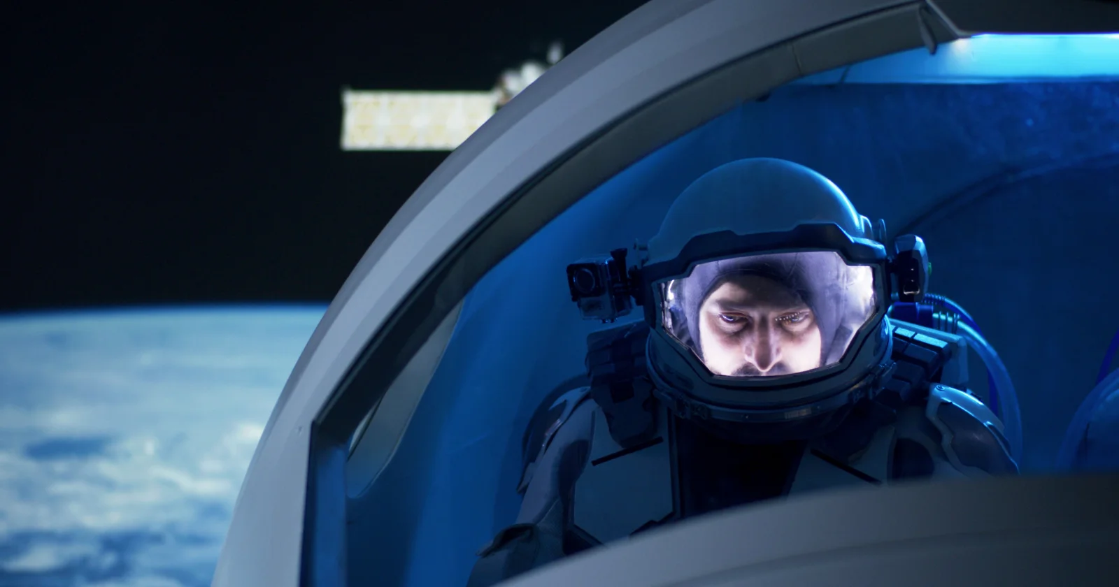 Cosmic Rays Flicker in Space: Apollo Astronauts See Lights in the Dark