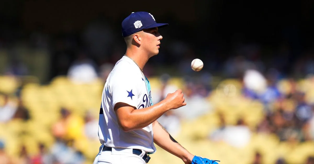 Dodgers turn to top pitching prospects for Tuesday's game against Braves.