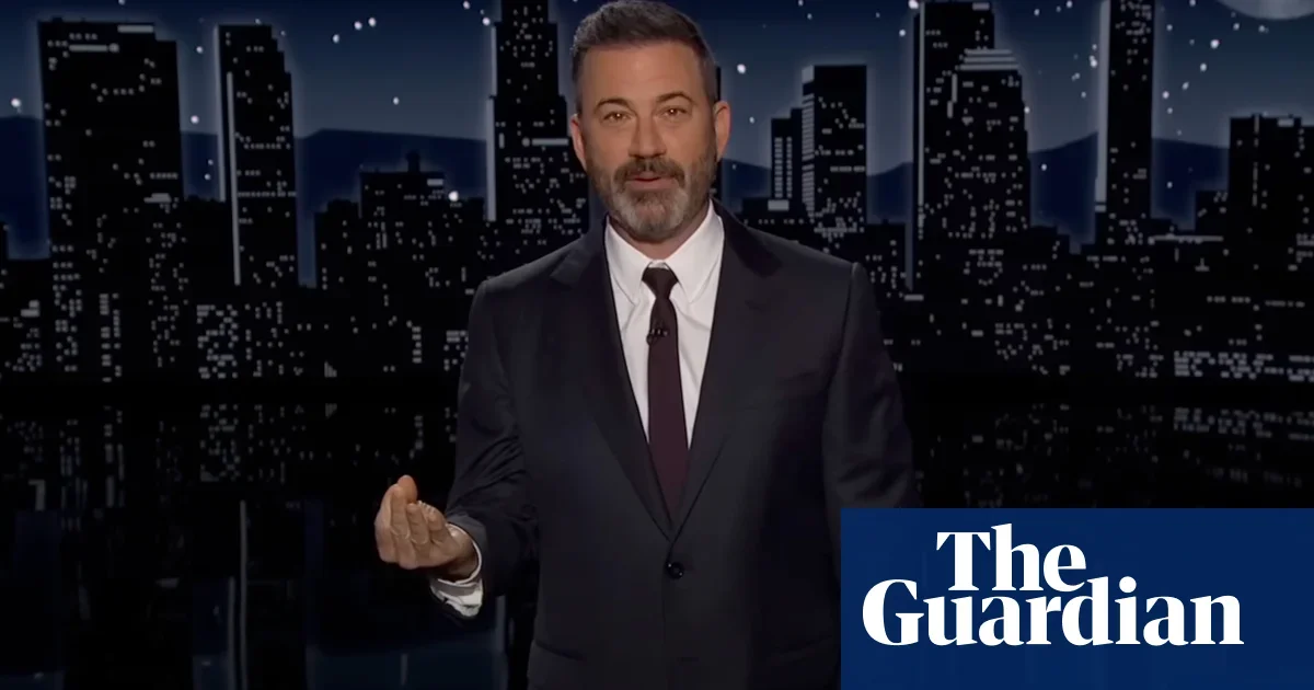 Jimmy Kimmel Roasts Trump's Legal Troubles and Lackluster Protests.
