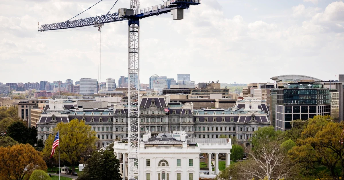 Judge Blocks White House Ballroom, Allows Underground Security Work to Continue
