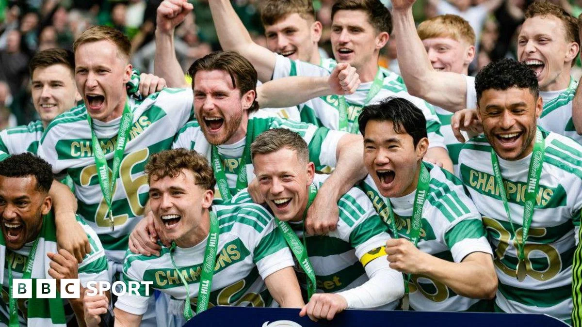 Celtic clinches title in dramatic last-minute comeback