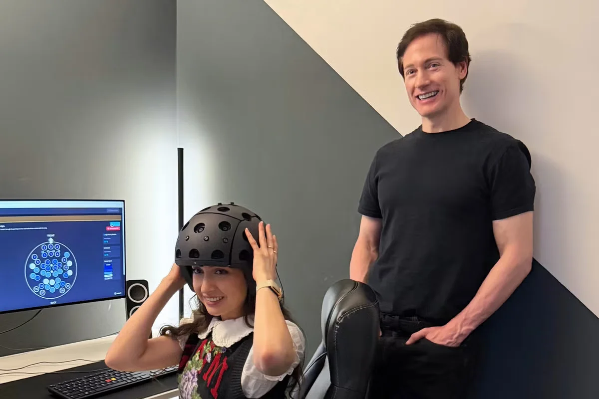 Biohacker Johnson maps girlfriend's menstrual cycle with 50+ devices in 100-day data project