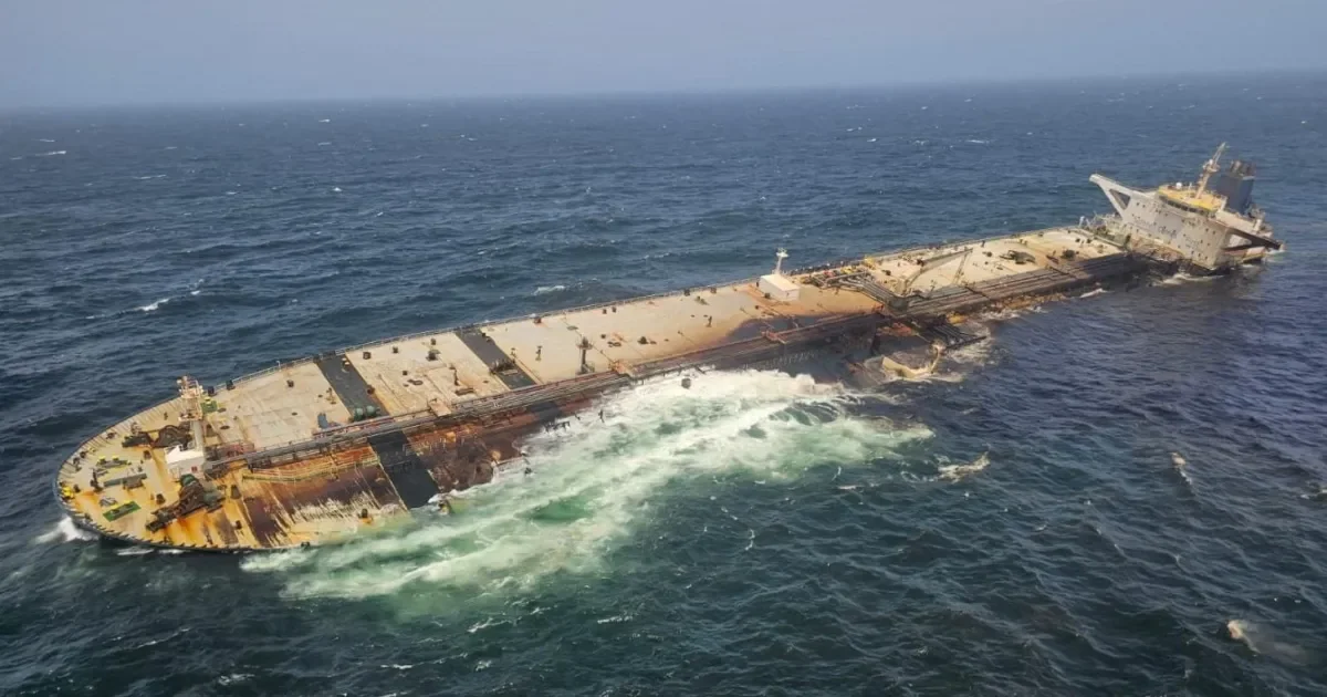 Salvage crews race to curb oil spill from tanker off Oman