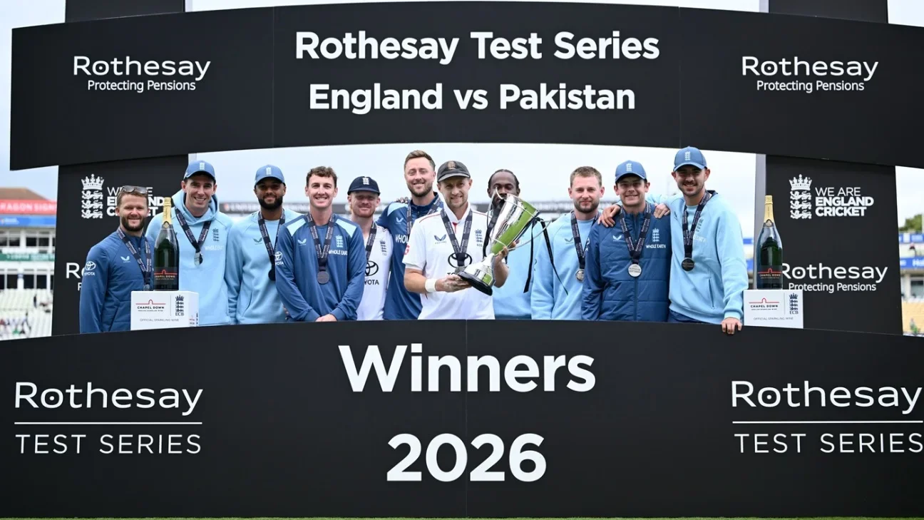 England seals back-to-back Test whitewash over Pakistan in milestone-filled series
