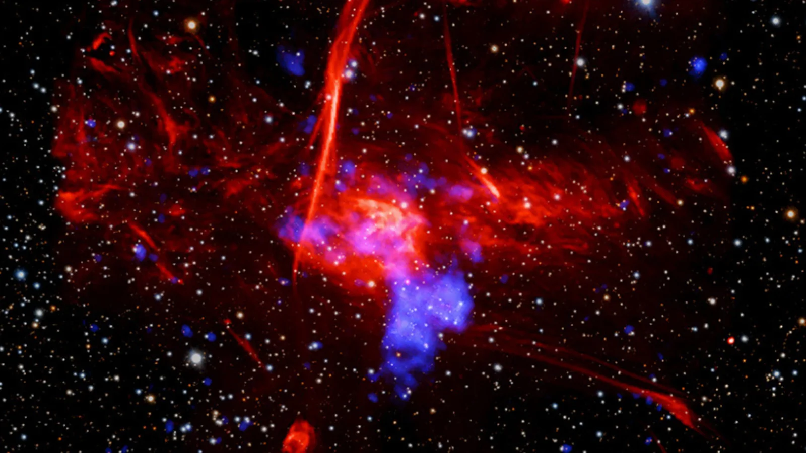Ancient supernova debris spotted near the Milky Way’s black hole