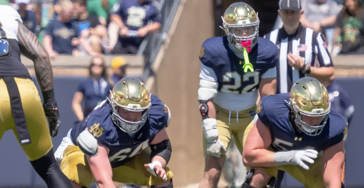 Defense Steals the Show in Notre Dame’s Blue-Gold Spring Game