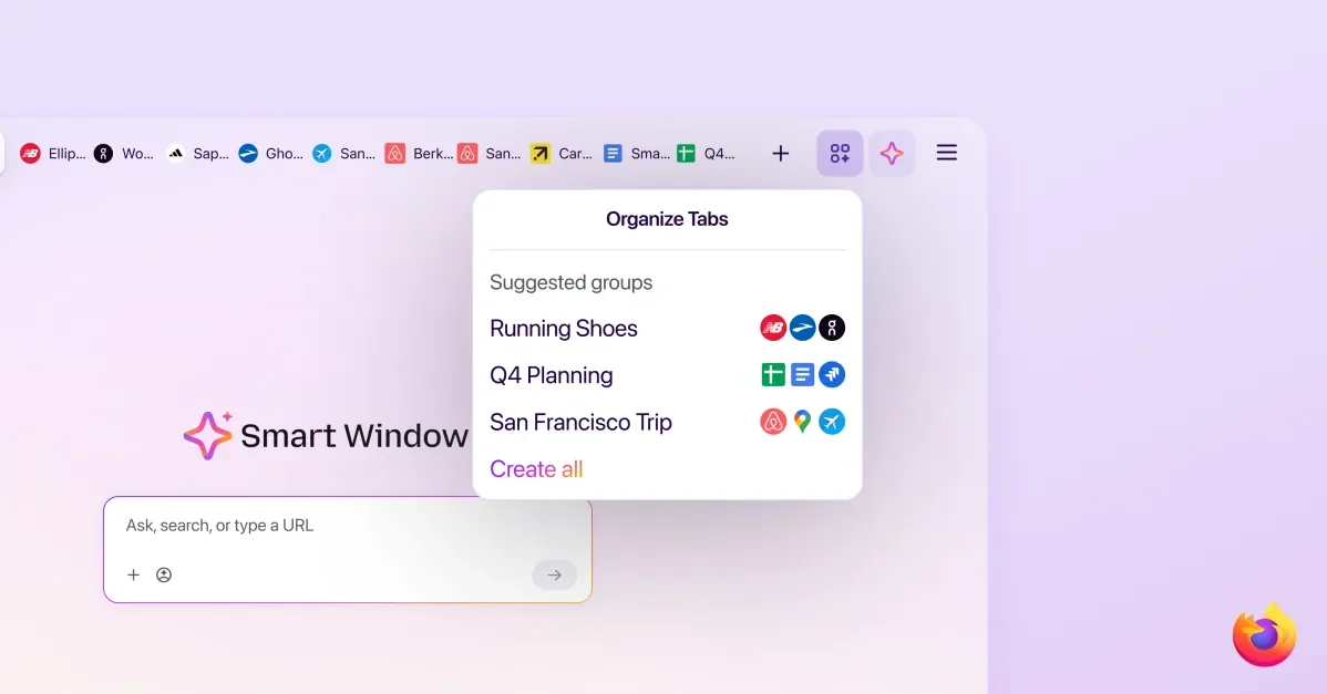 Firefox’s Smart Window AI aims to boost browsing without taking over