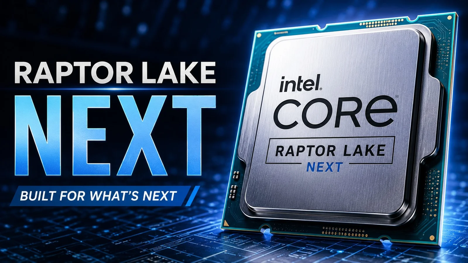 Intel Prepares 'Raptor Lake Next' to Cater to DDR4 Demand Ahead of 2027 Refresh
