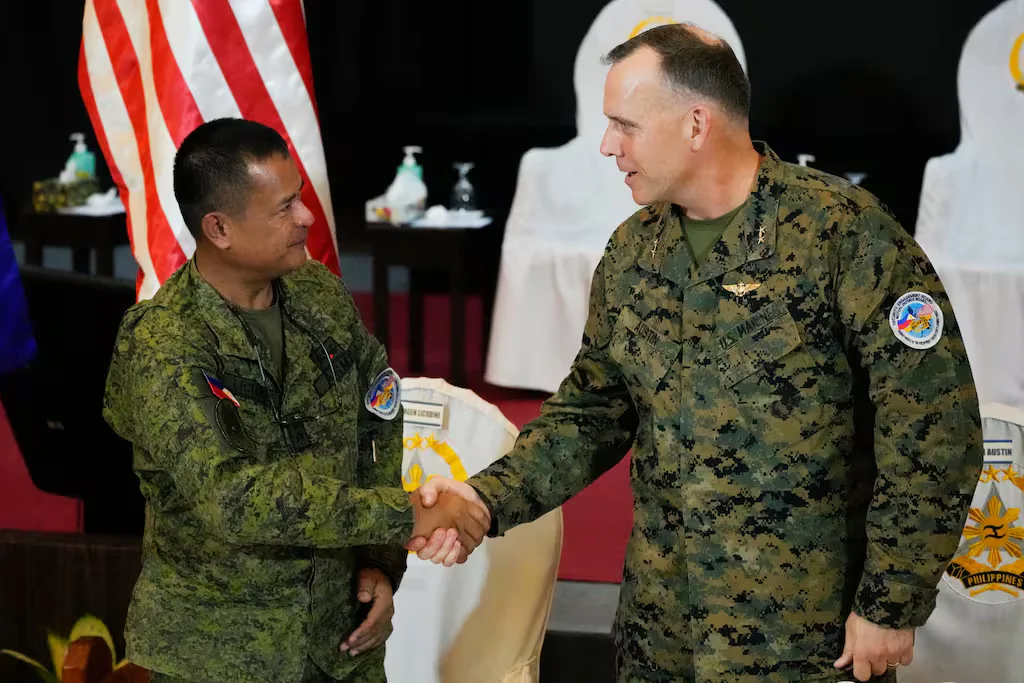 China alarmed as US and Philippines conduct massive military exercises.
